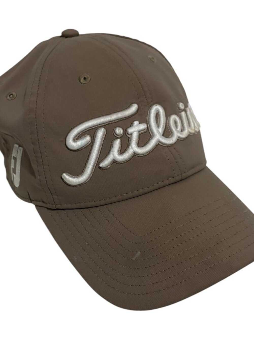 TITLEIST GOLF FJ PRO V1 Ball Cap Hat Stone Gray Adjustable Strapback